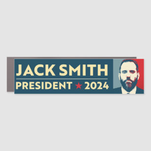 Jack Smith for President 2024 Car Magnet