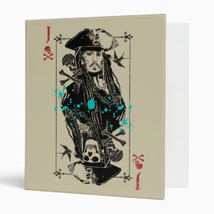 Jack Sparrow - A Wanted Man 3 Ring Binder
