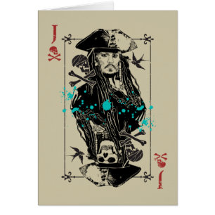 Jack Sparrow - A Wanted Man Cards