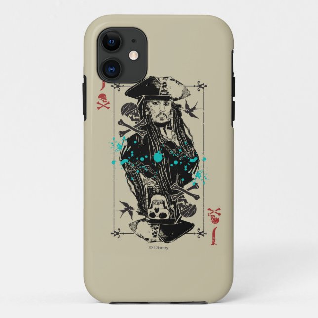 Jack Sparrow - A Wanted Man Case-Mate iPhone Case (Back)