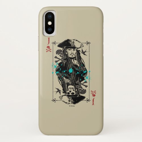 Jack Sparrow _ A Wanted Man iPhone X Case