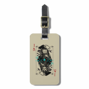 Jack Sparrow - A Wanted Man Luggage Tag