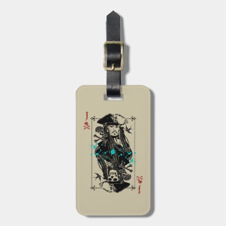 Jack Sparrow - A Wanted Man Luggage Tag