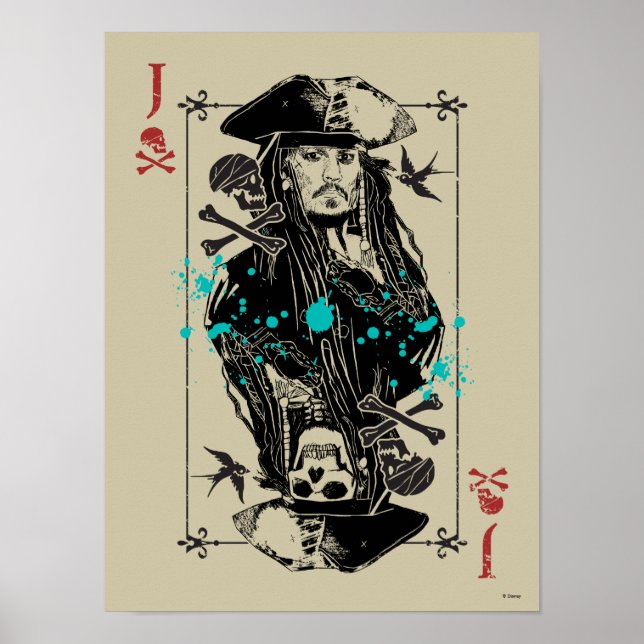 Jack Sparrow - A Wanted Man Poster (Front)
