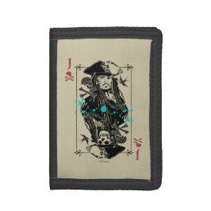 Jack Sparrow - A Wanted Man Tri-fold Wallet