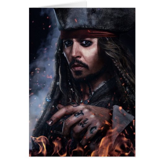 Jack Sparrow - Legendary Pirate Cards (Front)