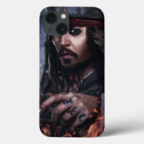 Jack Sparrow _ Legendary Pirate iPhone 13 Case