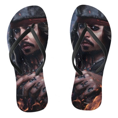 Jack Sparrow _ Legendary Pirate Flip Flops