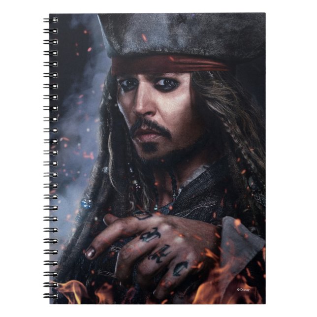 Jack Sparrow - Legendary Pirate Notebook (Front)