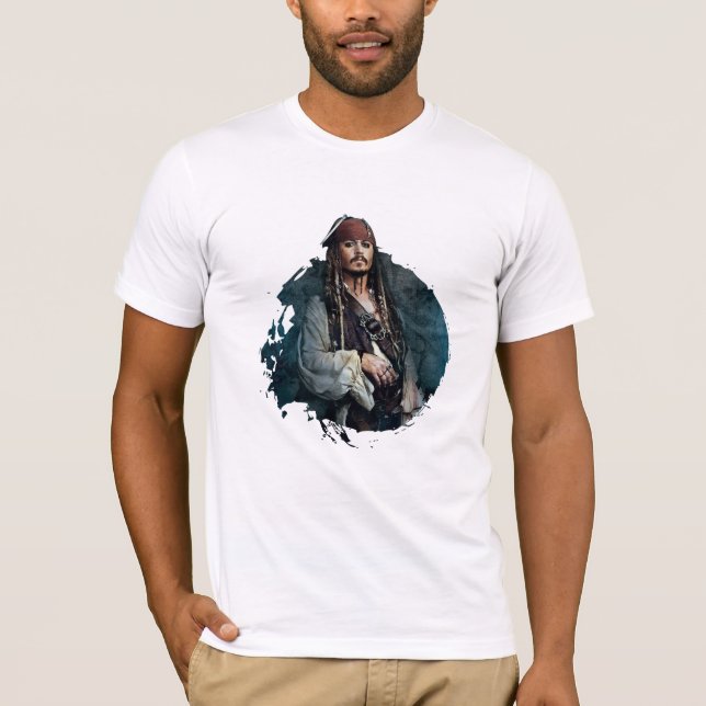 Jack Sparrow Portrait 2 T-Shirt (Front)