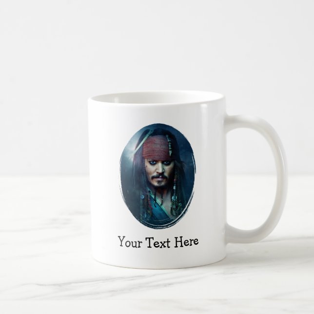 Jack Sparrow Portrait Coffee Mug (Right)