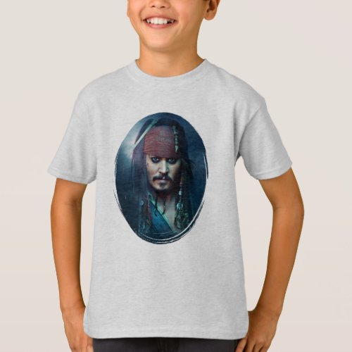 Jack Sparrow Portrait T_Shirt