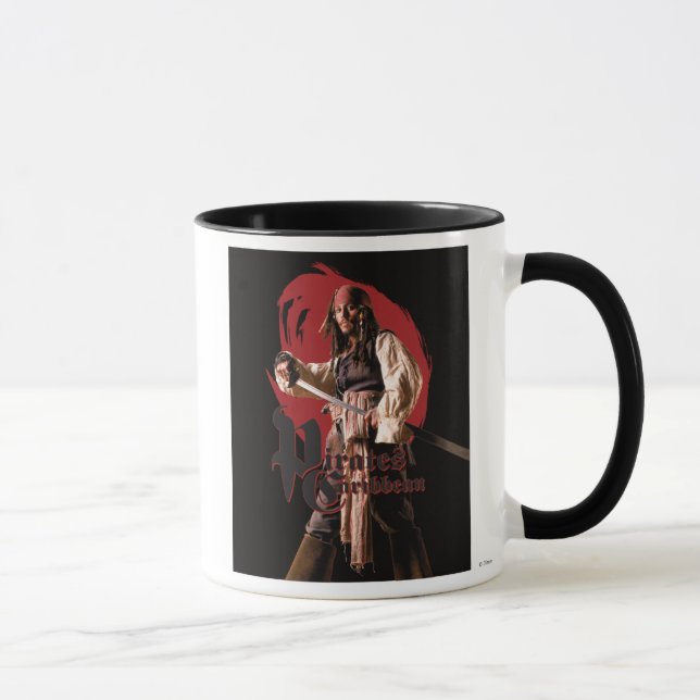 Jack Sparrow Poster Art Mug (Right)