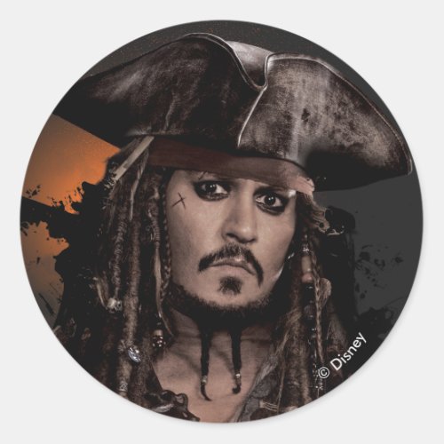 Jack Sparrow _ Rogue Classic Round Sticker