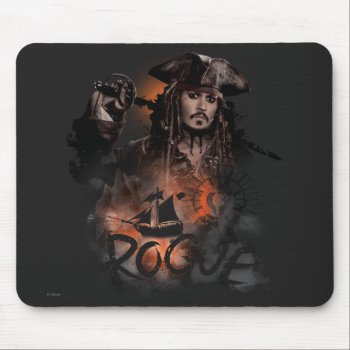 Jack Sparrow - Rogue Mouse Pad by DisneyPirates at Zazzle