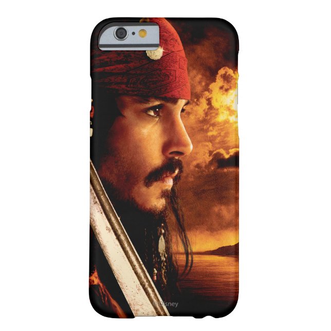 Jack Sparrow Side Face Shot Case-Mate iPhone Case (Back)