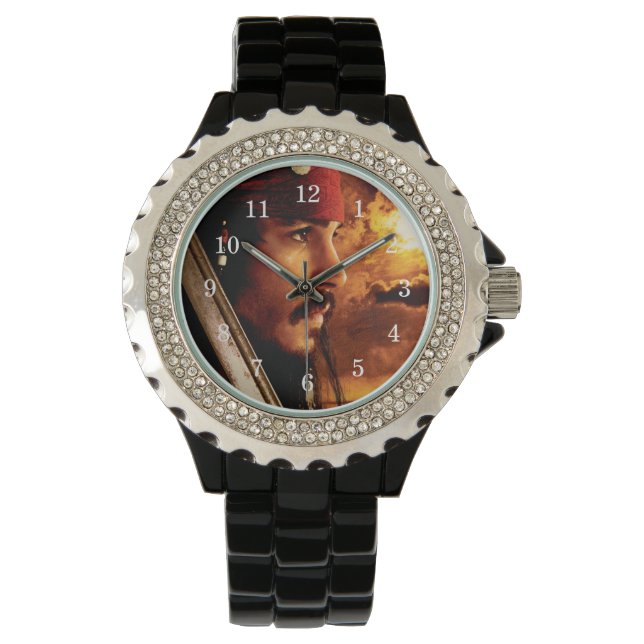 Jack Sparrow Side Face Shot Watch (Front)
