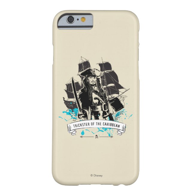 Jack Sparrow - Trickster of the Caribbean Case-Mate iPhone Case (Back)
