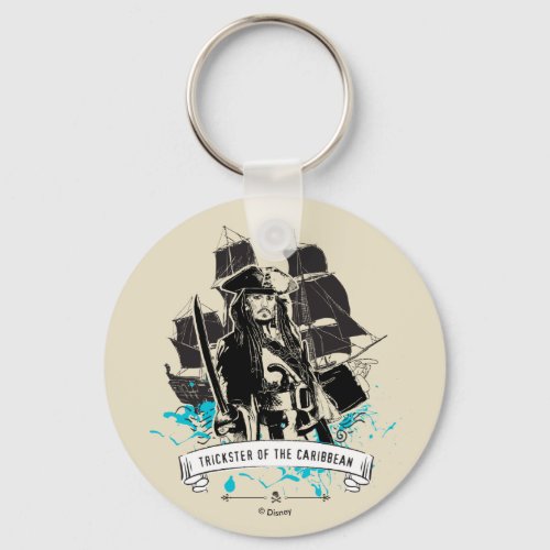 Jack Sparrow _ Trickster of the Caribbean Keychain