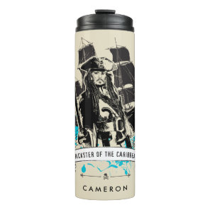Jack Sparrow - Trickster of the Caribbean Thermal Tumbler