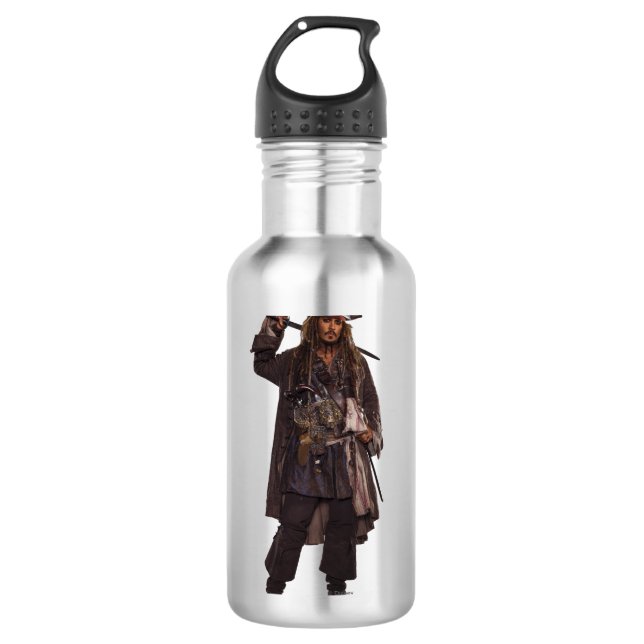 Jack Sparrow - Uncatchable Water Bottle (Front)