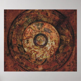 Jack Sparrows Map Sao Feng Replica Map Poster