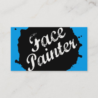 Jack Splat Blue Business Card