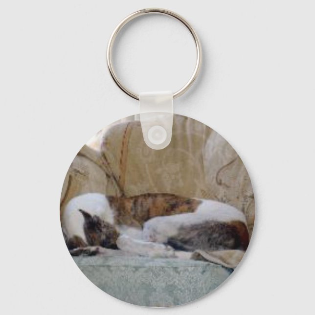 Jack the Greyhound Keychain (Front)
