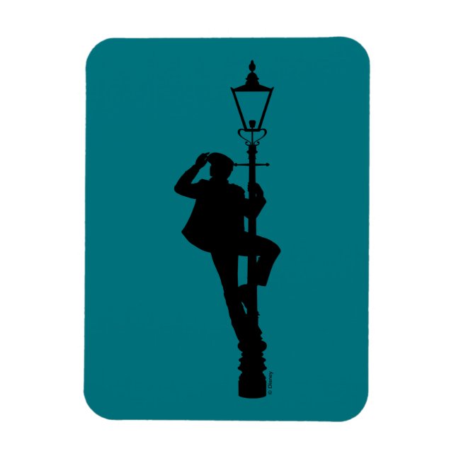 Jack the Lamplighter Silhouette Magnet (Vertical)