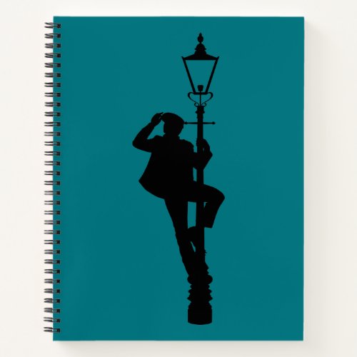 Jack the Lamplighter Silhouette Notebook