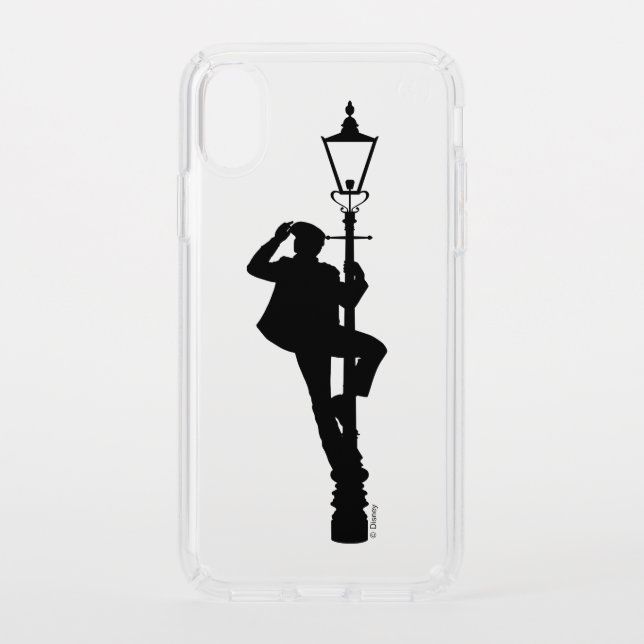 Jack the Lamplighter Silhouette Speck iPhone XS Case (Front)