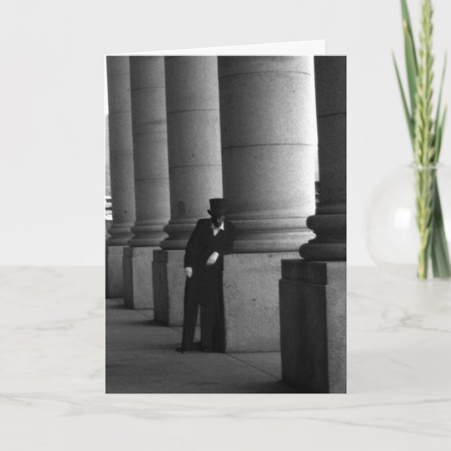 Jack the Ripper Birthday Card (Front)