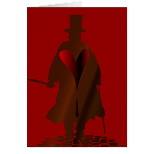 Jack the Ripper Heart Cards (Front)