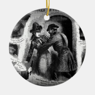 Jack the Ripper-Illustrated Police News-Winslow Ceramic Ornament
