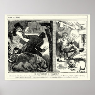 Jack the Ripper - Is Detection A Failure, 1888 Poster