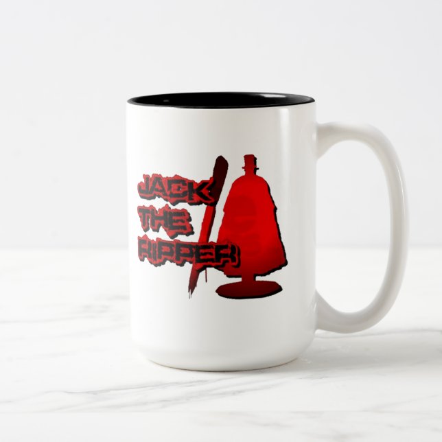 Jack the Ripper Two-Tone Coffee Mug (Right)