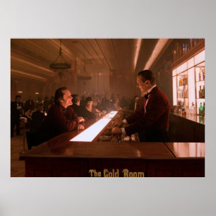 Jack Torrance at the bar Poster