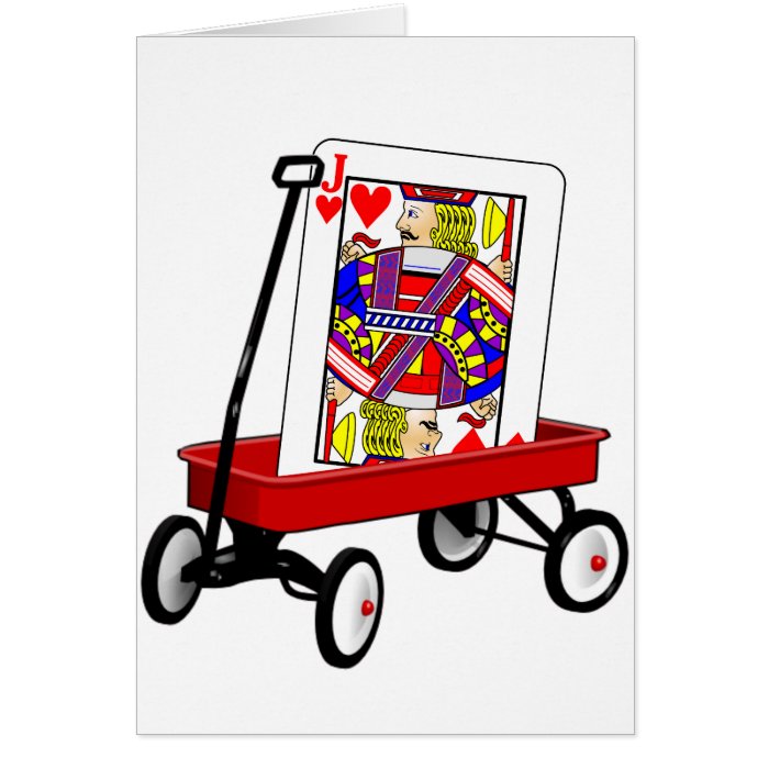 jack wagon greeting card