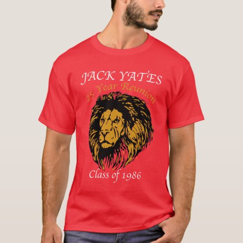 Jack Yates 25th reunion T_Shirt
