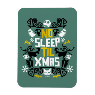 Jack & Zero - No Sleep 'Til Xmas Magnet