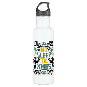 Jack & Zero - No Sleep 'Til Xmas Stainless Steel Water Bottle