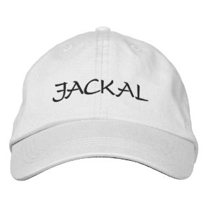 JACKAL EMBROIDERED BASEBALL CAP