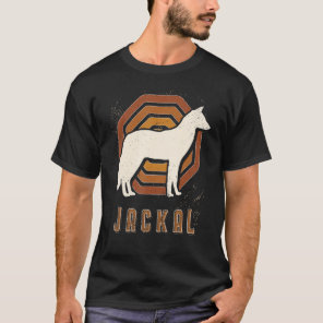 Jackal Vintage Retro Classic Animal Love T-Shirt