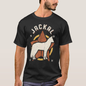 Jackal Vintage Retro Classic Animal T-Shirt