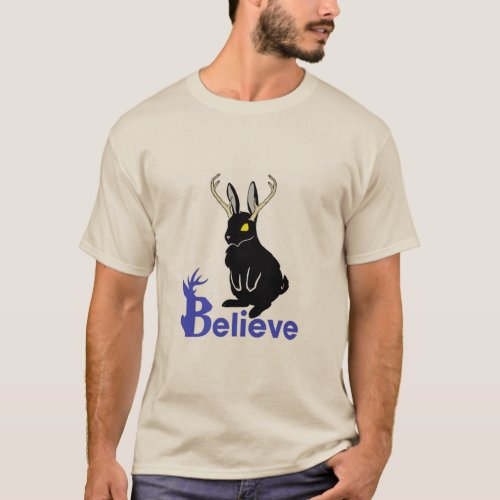 Jackalope Believe T_Shirt