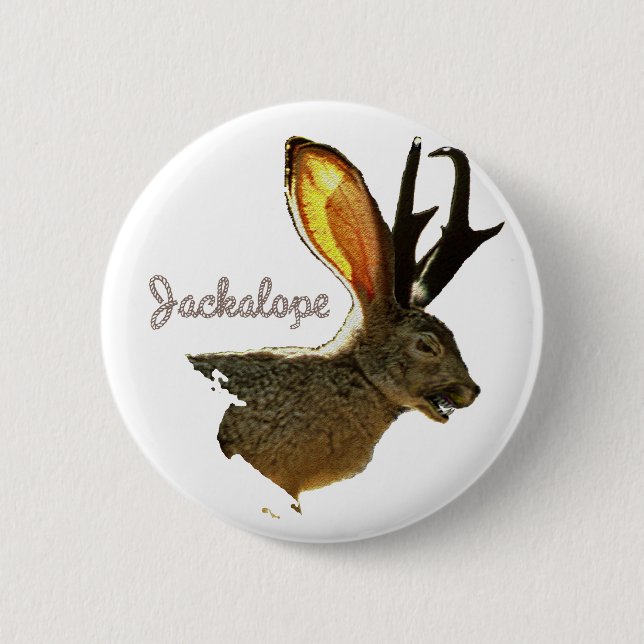 Jackalope Button (Front)
