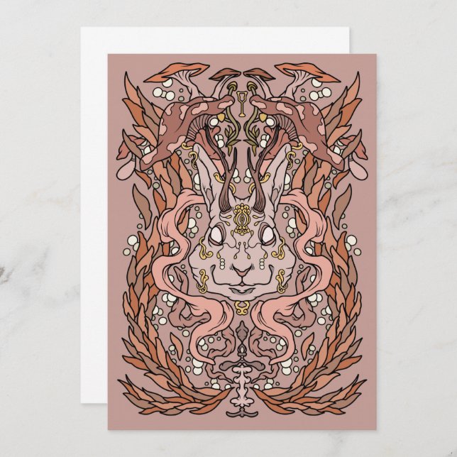Jackalope Invitation (Front/Back)