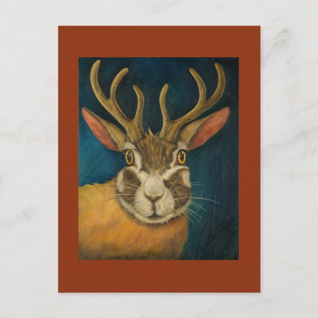 Jackalope Postcard (Front)