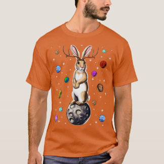 Jackalope Rabbit T-Shirt
