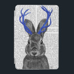 Jackalope with Blue Antlers iPad Mini Cover<br><div class="desc">Animals & Nature</div>